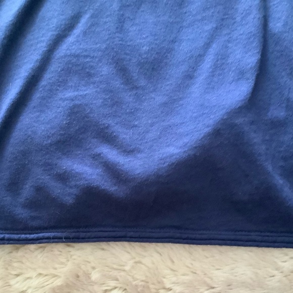 Johnny Was Embroidered Navy Tunic With Three Quarter Length Sleeves, Size 2X. - Picture 13 of 14